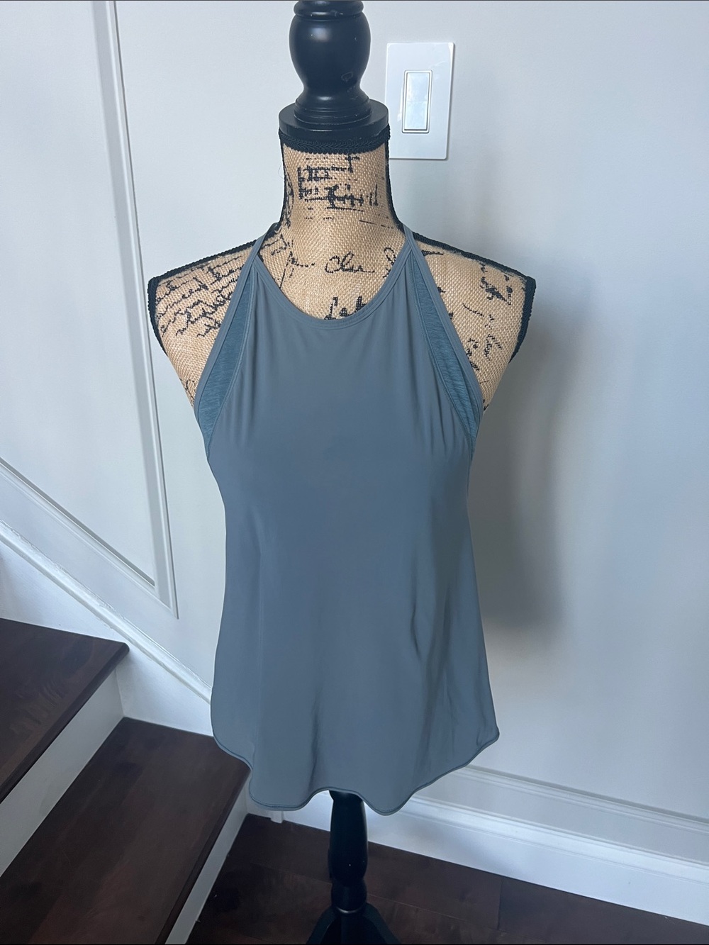 Lululemon Halter Neck Tank Top - Slate Blue gray Size 6